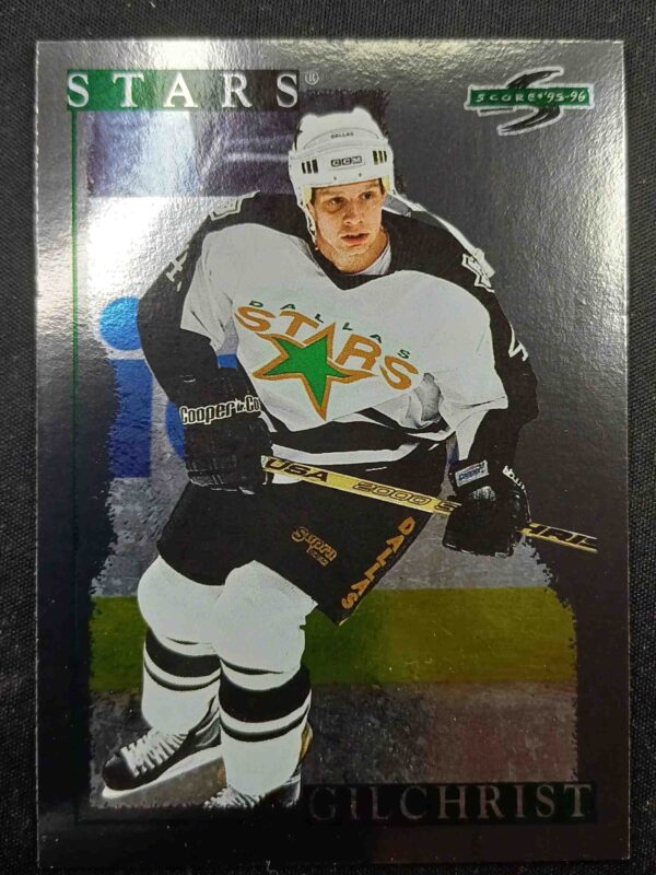 1995/1996 Pinnacle Score Black Ice 261 Brent Gilchrist Paralel