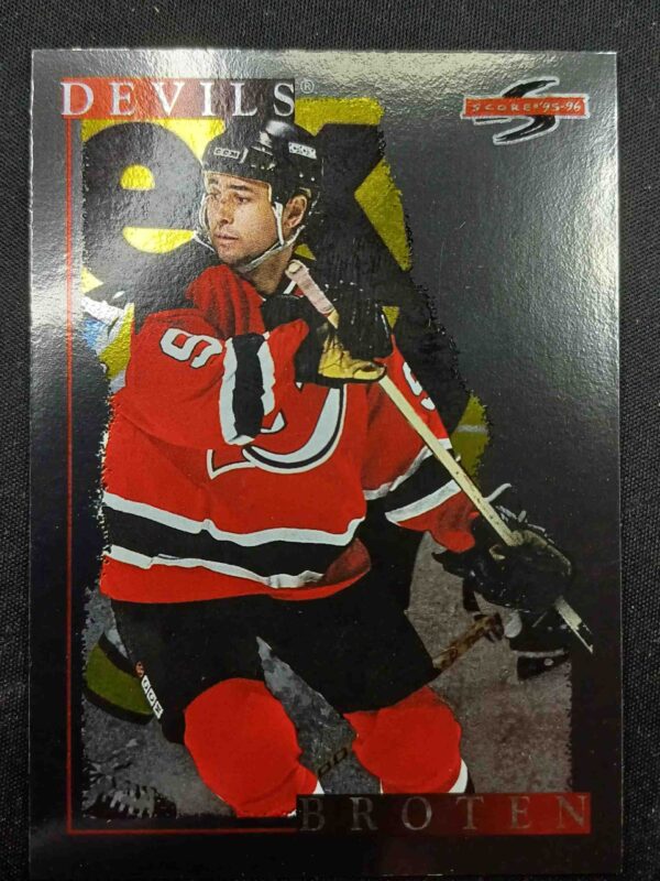1995/1996 Pinnacle Score Black Ice 265 Neal Broten Paralel