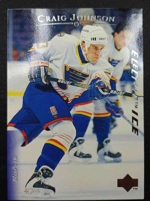 1995/1996 Upper Deck Series 1 Electric Ice 139 Craig Johnson Paralel