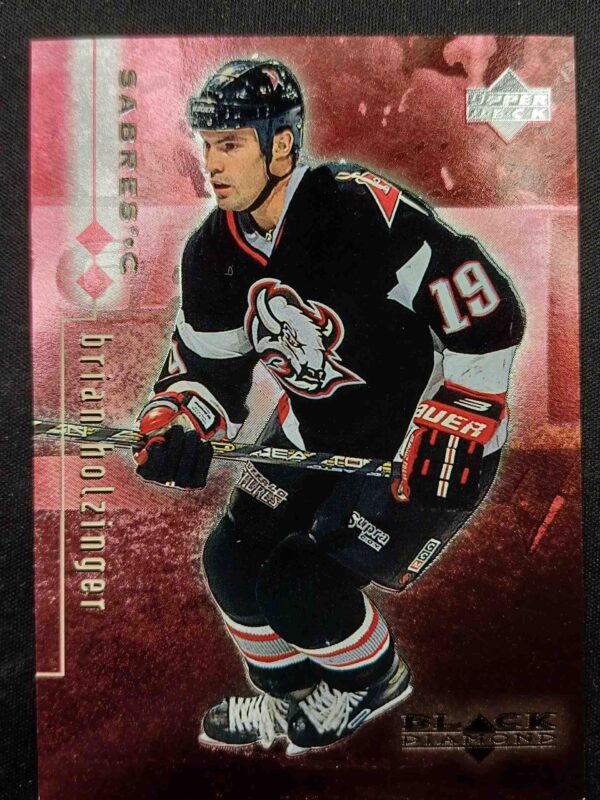 1998/1999 Upper Deck Black Diamond Double Diamond 9 Brian Holzinger Paralel 0906/2000