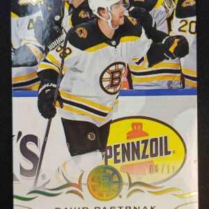 2018/2019 Upper Deck Series 2 High Gloss 266 David Pastrnak Paralel 08/10