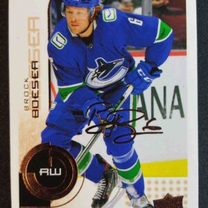 2022/2023 Upper Deck MVP 20th Anniversary 37 Brock Boeser Paralel