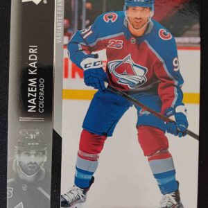 2021/2022 Upper Deck Series 1 French 48 Nazem Kadri Paralel