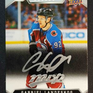 2019/2020 Upper Deck MVP Silver Script 41 Gabriel Landeskog Paralel