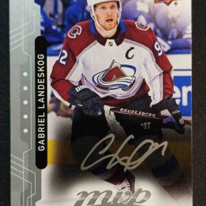 2018/2019 Upper Deck MVP Silver Script 21 Gabriel Landeskog Paralel