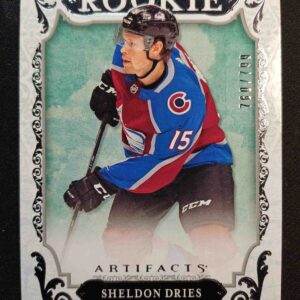 2018/2019 Upper Deck Artifacts Base RED188 Sheldon Dries 460/799