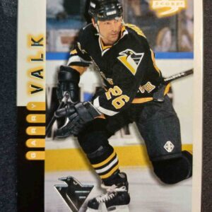 1997/1998 Pinnacle Score team set Pittsburgh Penguins Base 12 of 20 Garry Valk