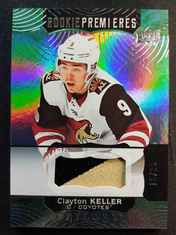 2017/2018 Upper Deck Trilogy Rookie Premieres Level 2 114 Clayton Keller Patch 15/35
