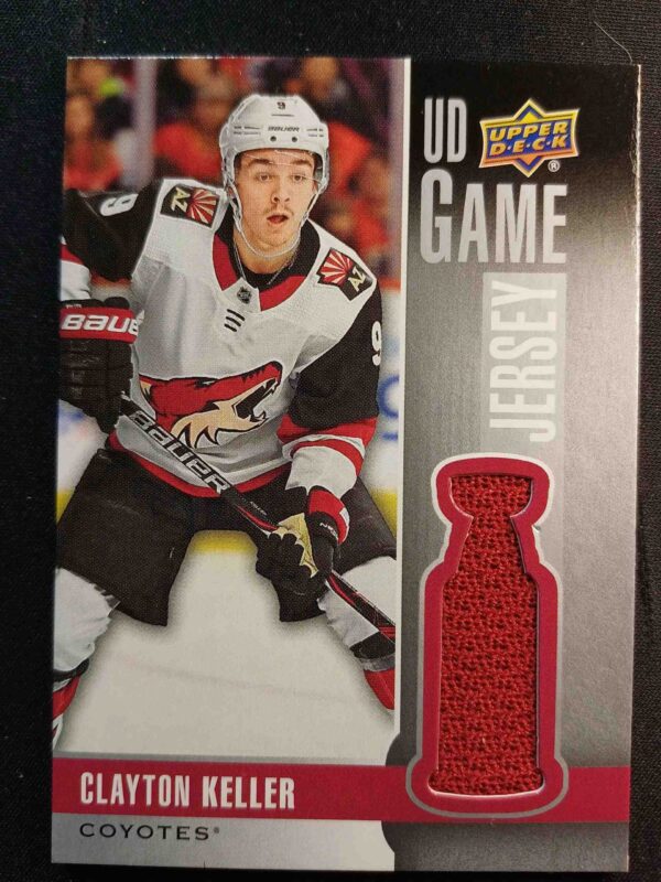 2019/2020 Upper Deck Series 1 Game Jersey GJ-CL Clayton Keller Jersey