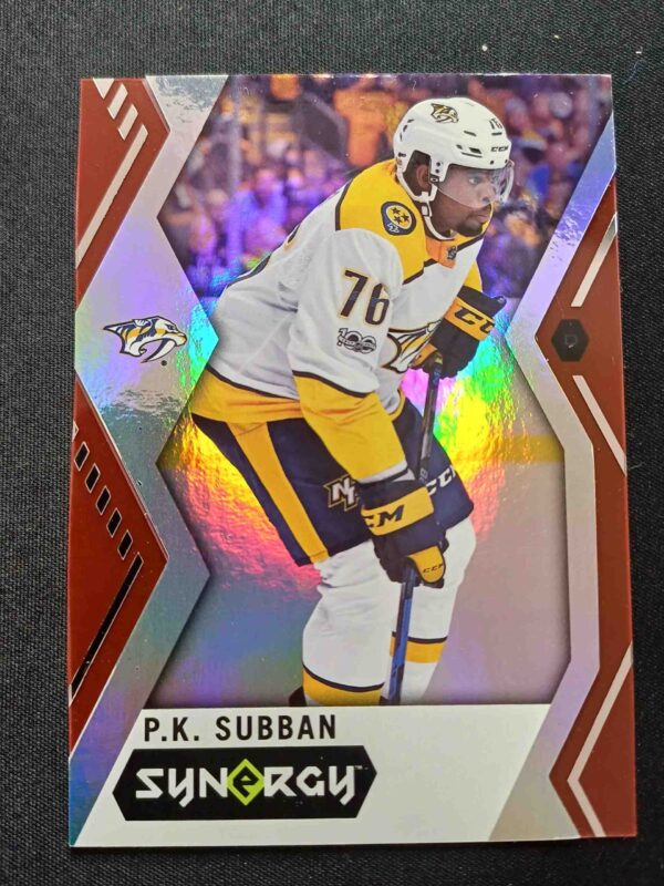 2017/2018 Upper Deck Synergy Red 5 P.K. Subban