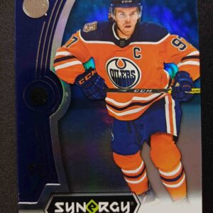 2018/2019 Upper Deck Synergy Blue 1 Connor McDavid Paralel