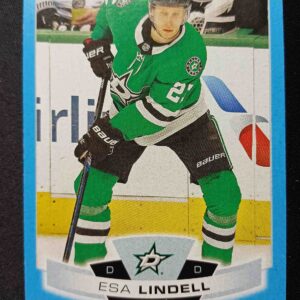 2019/2020 Upper Deck O-Pee-Chee Blue Border 364 Esa Lindell Paralel