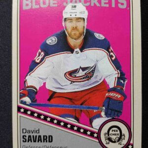 2019/2020 Upper Deck O-Pee-Chee Retro 216 David Savard Paralel