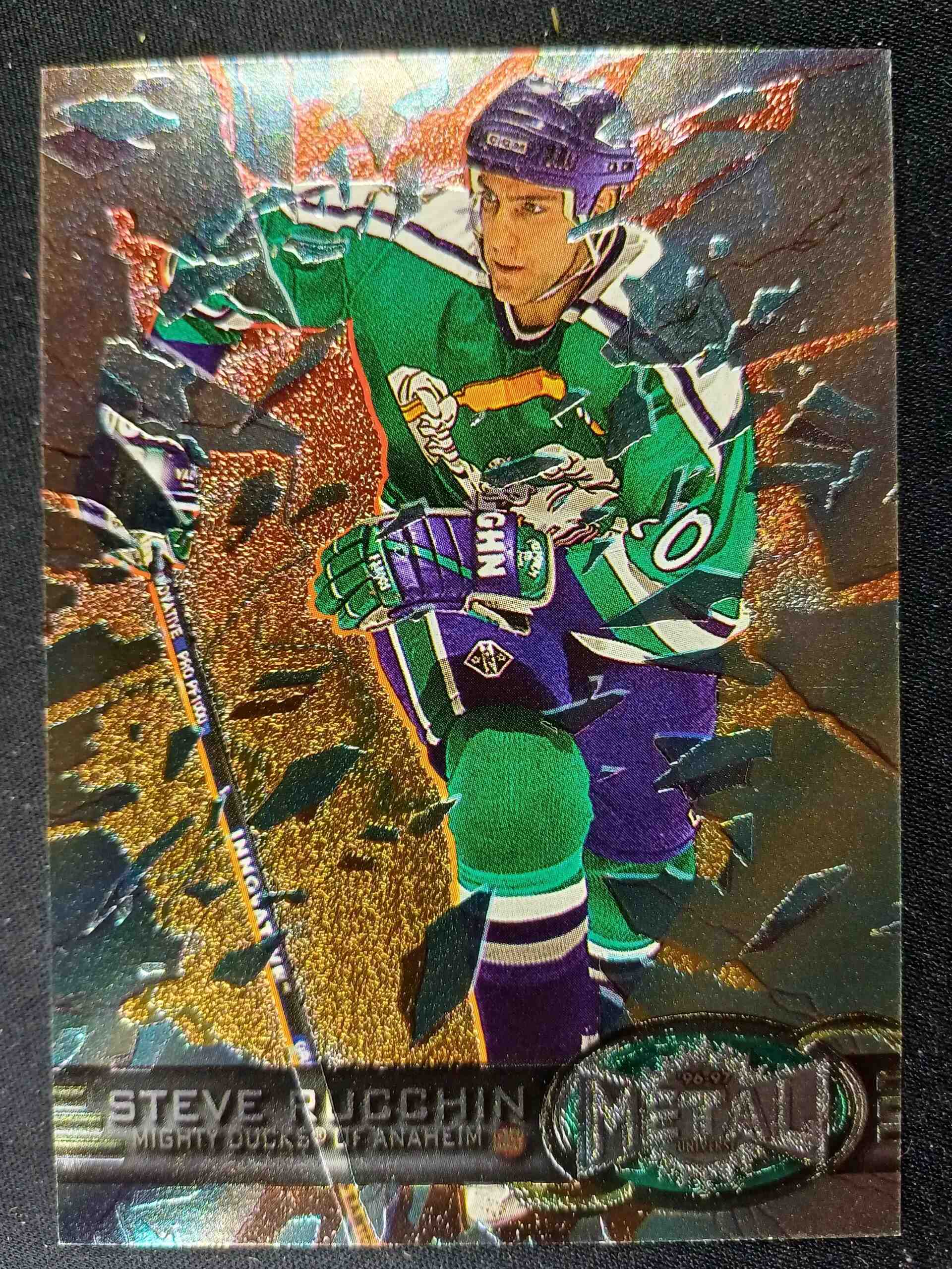 1996/1997 Fleer Metal Universe Base 5 Steve Rucchin