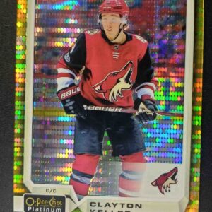 2018/2019 Upper Deck OPC Platinum Seismic Gold 27 Clayton Keller Paralel 41/50