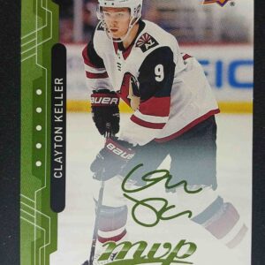 2018/2019 Upper Deck MVP Green Script 37 Clayton Keller Paralel