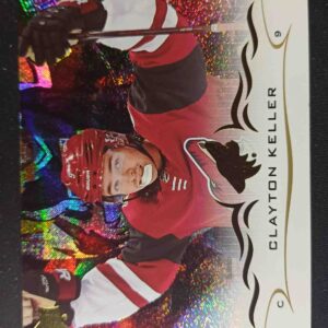 2018/2019 Upper Deck Series 1 Speckled Rainbow 7 Clayton Keller Paralel