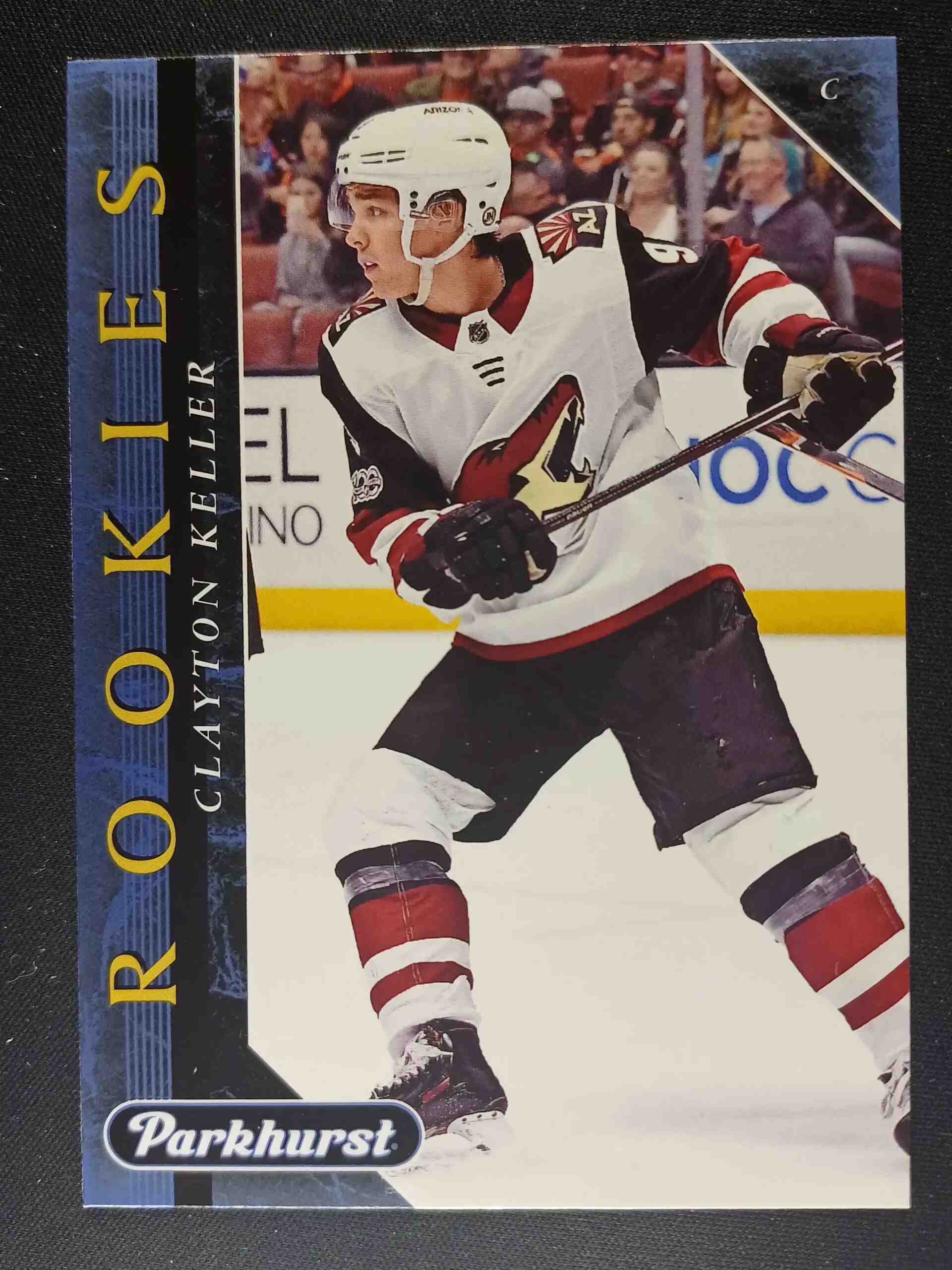 2017/2018 Upper Deck Parkhurst Rookies Blue PR-1 Clayton Keller Paralel