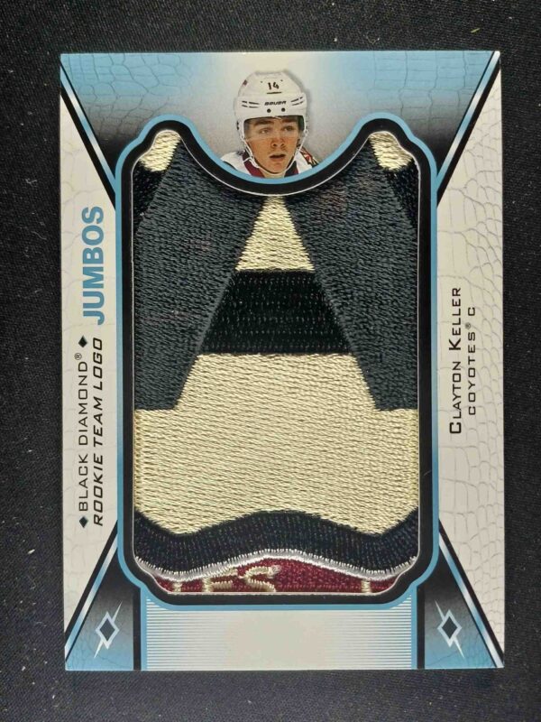 2017/2018 Upper Deck Black Diamond Rookie Team Logo Jumbos RTL-CK Clayton Keller Patch