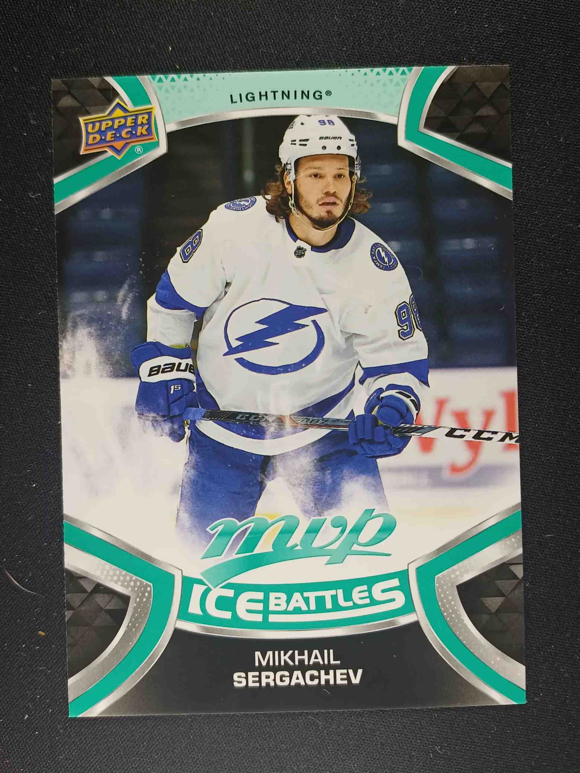 2021/2022 Upper Deck MVP Ice Battles 150 Mikhail Sergachev Paralel