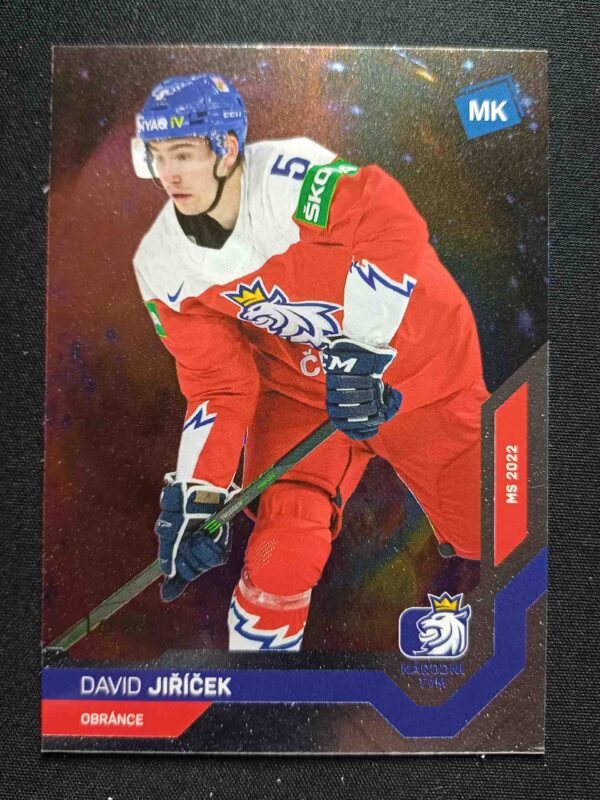 2021/2022 Moje Kartičky Reprezentace Universe Level 1 38 David Jiříček Paralel /88