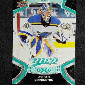 2021/2022 Upper Deck MVP Base 50 Jordan Binnington