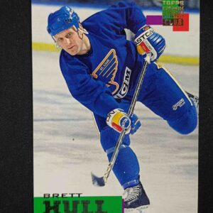 1994/1995 Topps Stadium Club Base 100 Brett Hull