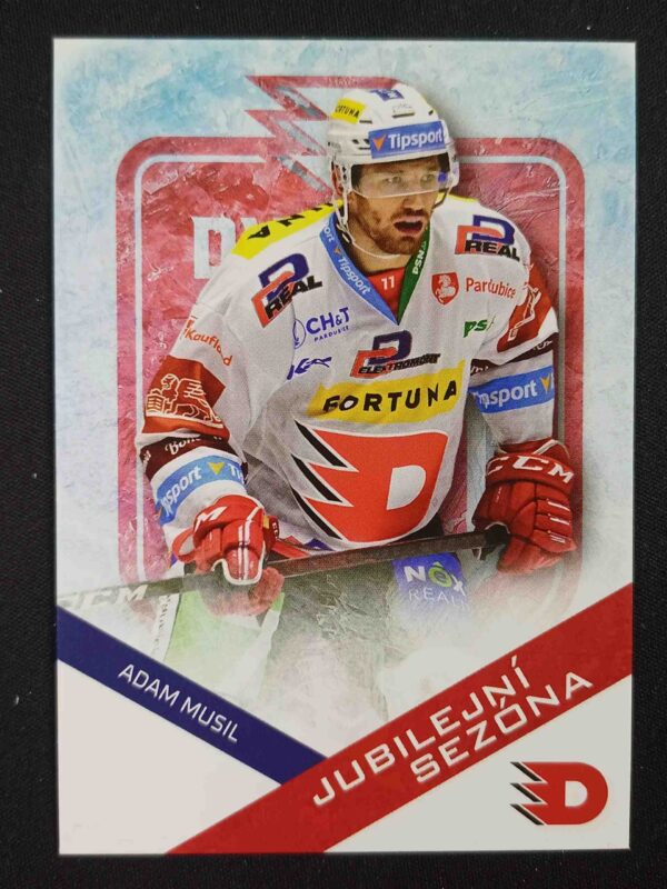 2024 Moje Kartičky Dynamo 100 Jubilejní Sezóna 21 Adam Musil