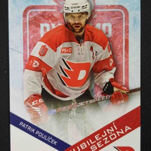 2024 Moje Kartičky Dynamo 100 Jubilejní Sezóna 23 Patrik Poulíček