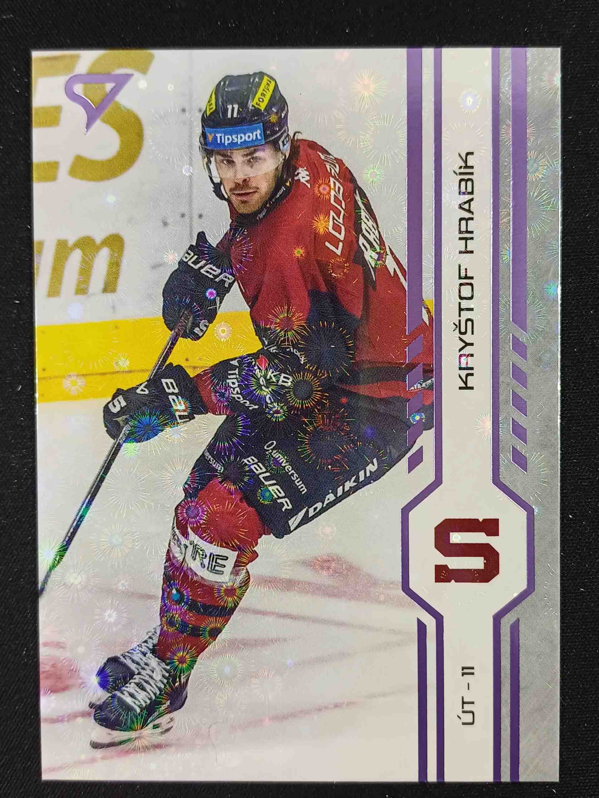 2024/2025 Sportzoo Serie 1 Puck Marks 47 Keryštof Hrabík Paralel