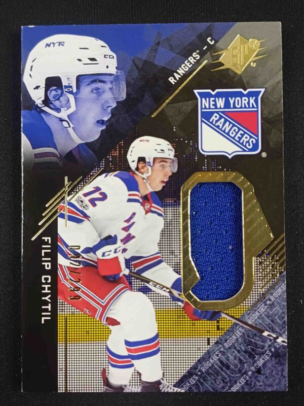 2017/2018 Upper Deck SPx Rookie Materials R-FC Filip Chytil Jersey 92/299