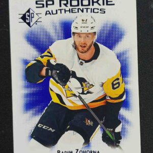 2021/2022 Upper Deck SP Rookie Authentics 125 Radim Zohorna Paralel