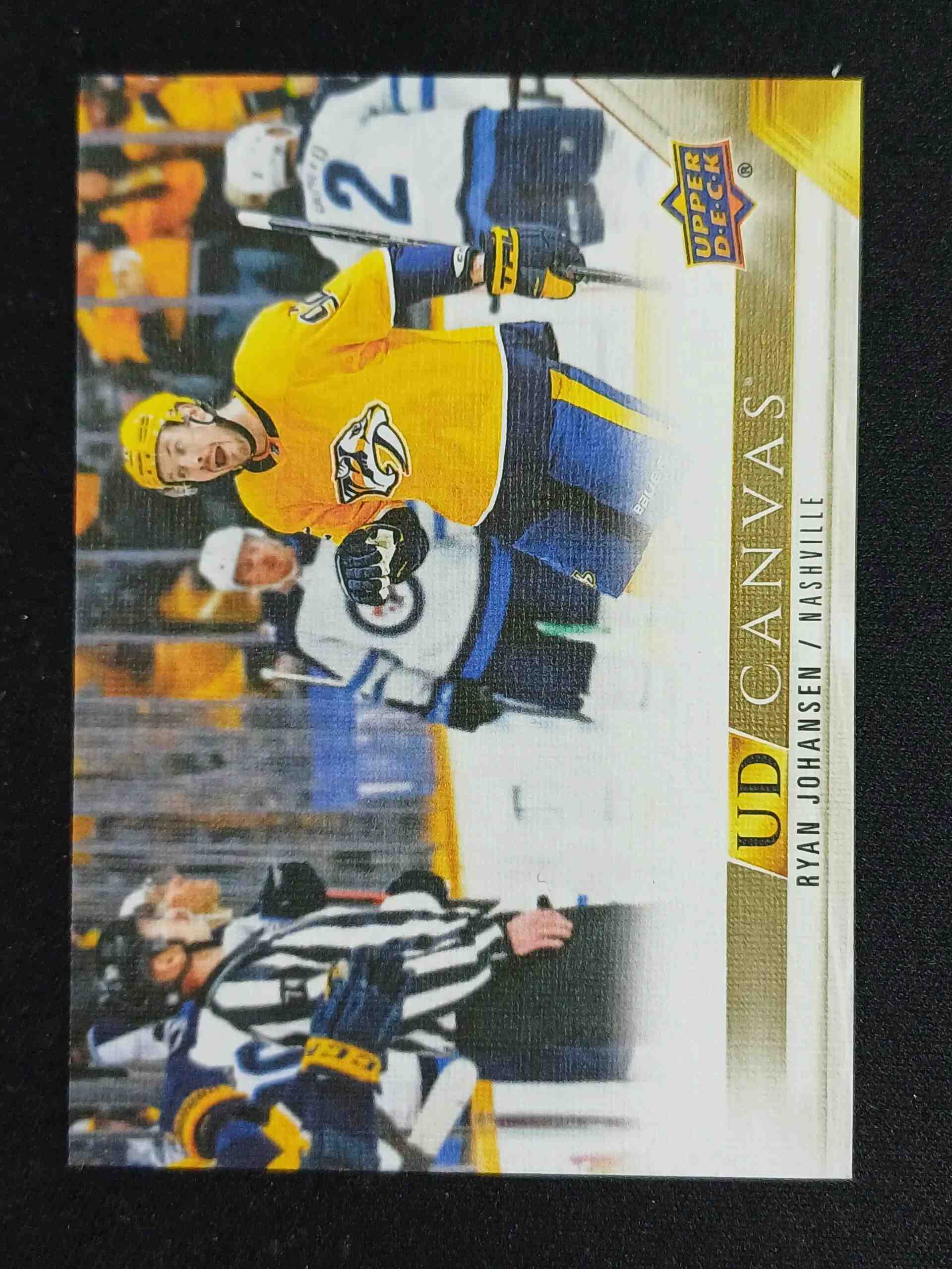 2022/2023 Upper Deck Series 2 Canvas C168 Ryan Johansen Inzert
