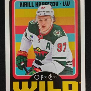 2024/2025 Upper Deck O-Pee-Chee Retro 508 Kirill Kaprizov Paralel