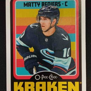 2024/2025 Upper Deck O-Pee-Chee Retro 473 Matty Beniers Paralel