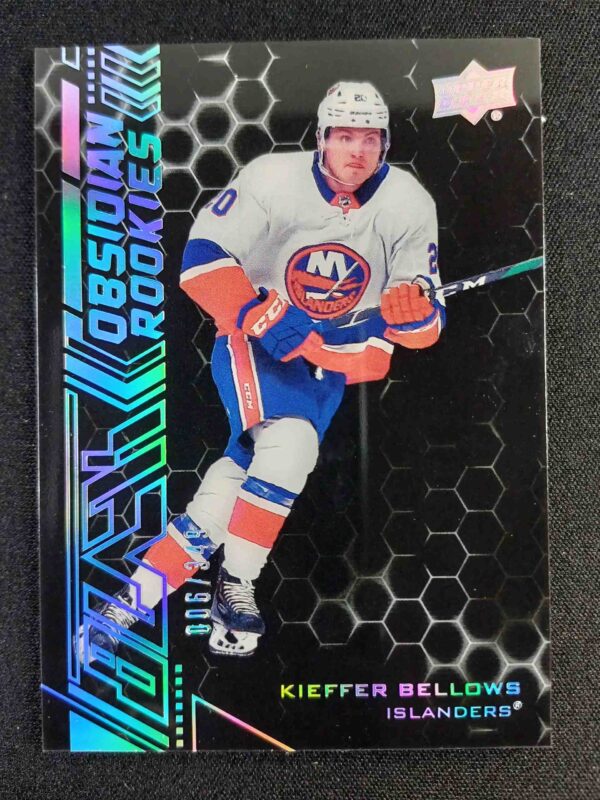 2020/2021 Upper Deck SPx UD Black Obsidian Rookies OR-36 Kieffer Bellows Inzert 006/349