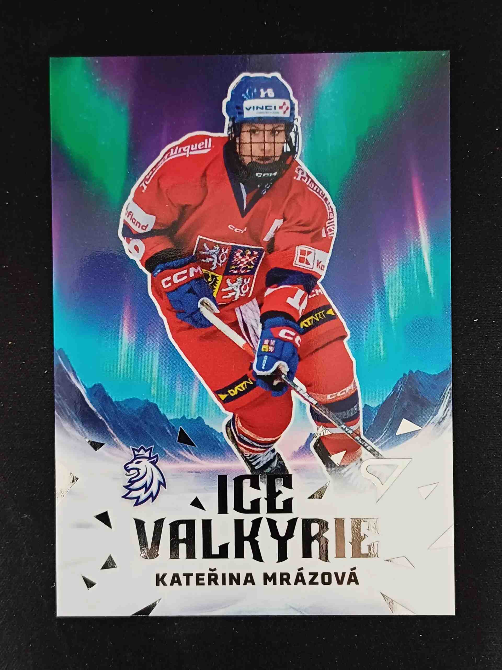 2025 Sportzoo Hokejové Česko Ice Valkyrie IV-12 Kateřina Mrázová Inzert