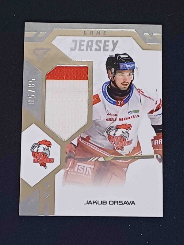 2024/2025 Sportzoo Serie 2 Game Jersey GJ-JO Jakub Orsava Jersey 05/85
