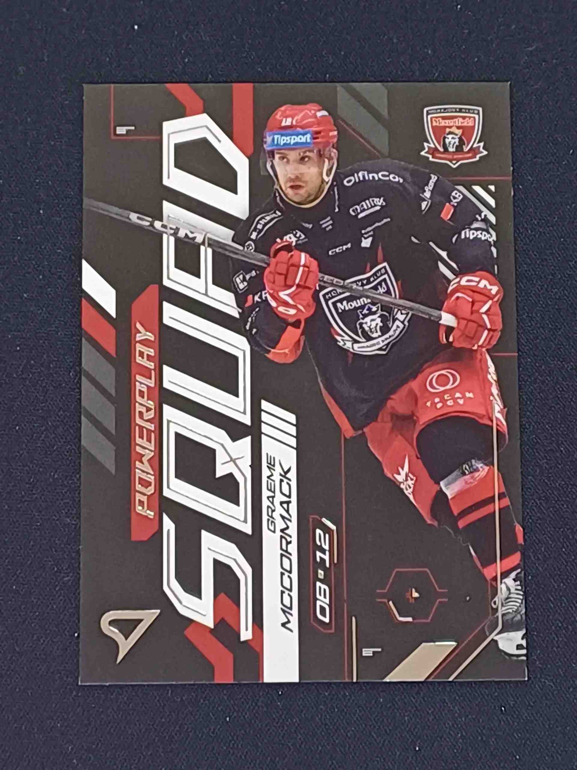 2024/2025 Sportzoo Serie 2 PowerPlay Squad PS-48 Graeme McCormack Inzert