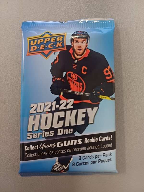 2021/22 Upper Deck Series 1 Hockey blaster balíček