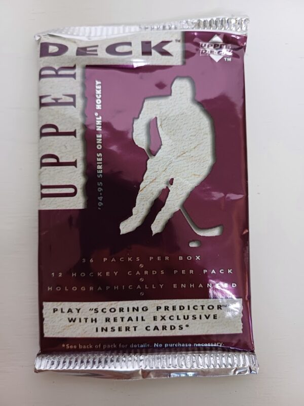 1994/1995 Upper Deck Series 1 Hockey retail balíček