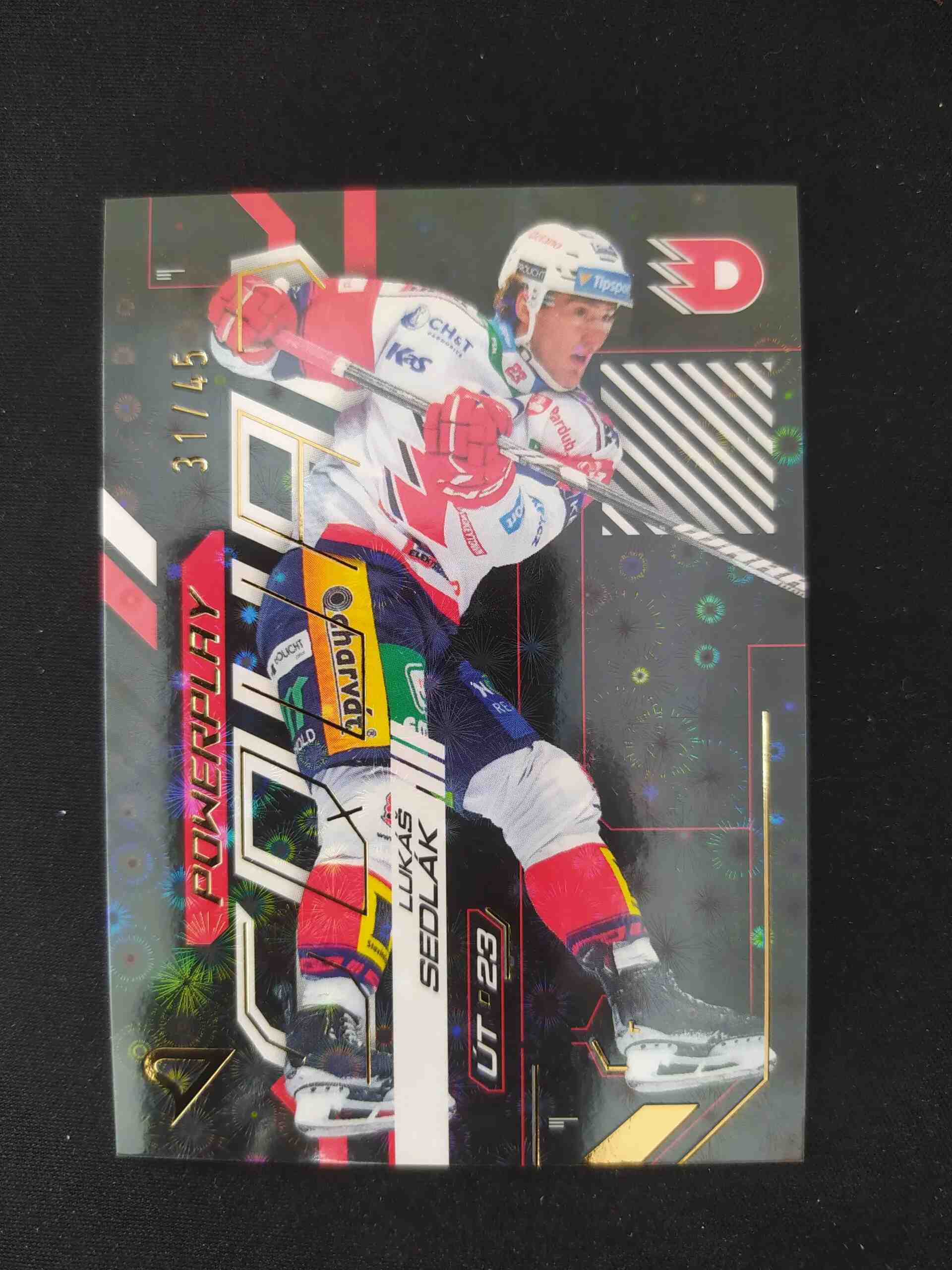 2024/2025 Sportzoo Serie 2 Powerplay Squad Golden Fireworks PS-13 Lukáš Sedlák Inzert 31/45