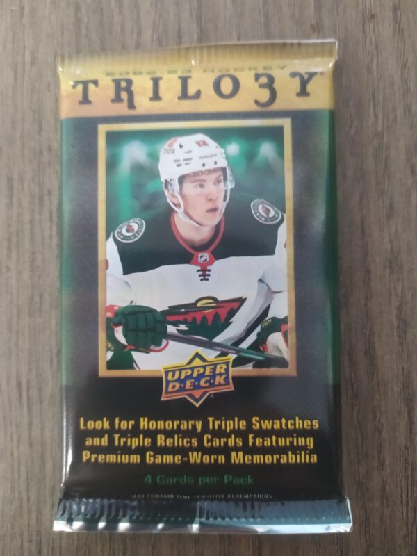 2022/23 Upper Deck Trilogy Hockey Hobby balíček