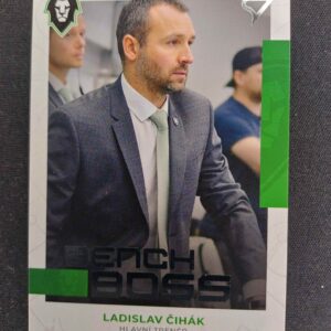 2022/2023 Sportzoo Serie 2 Bench Boss BB-05 Ladislav Čihák Inzert