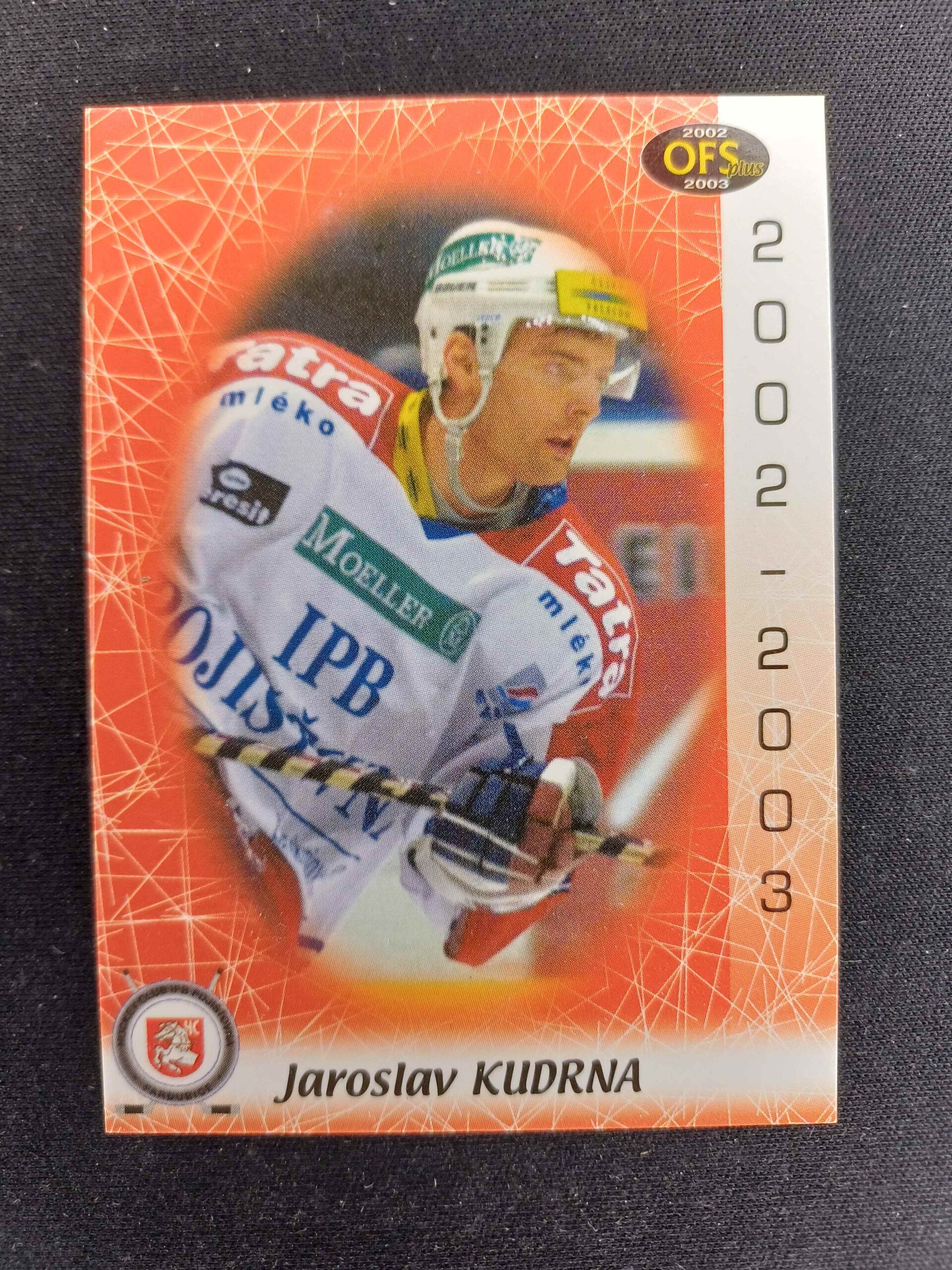 2002/2003 OFS Plus Base 344 Jaroslav Kudrna