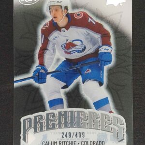 2024/2025 Upper Deck ICE Ice Premieres Level 3 225 Calum Ritchie Inzert 249/499