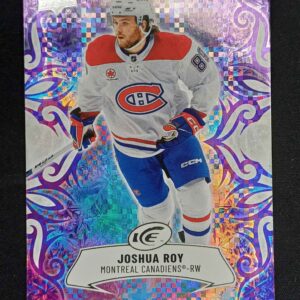 2024/2025 Upper Deck ICE Purple 137 Joshua Roy Paralel