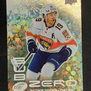 2024/2025 Upper Deck ICE SubZero Gold 12 Matthew Tkachuk Inzert 1/8