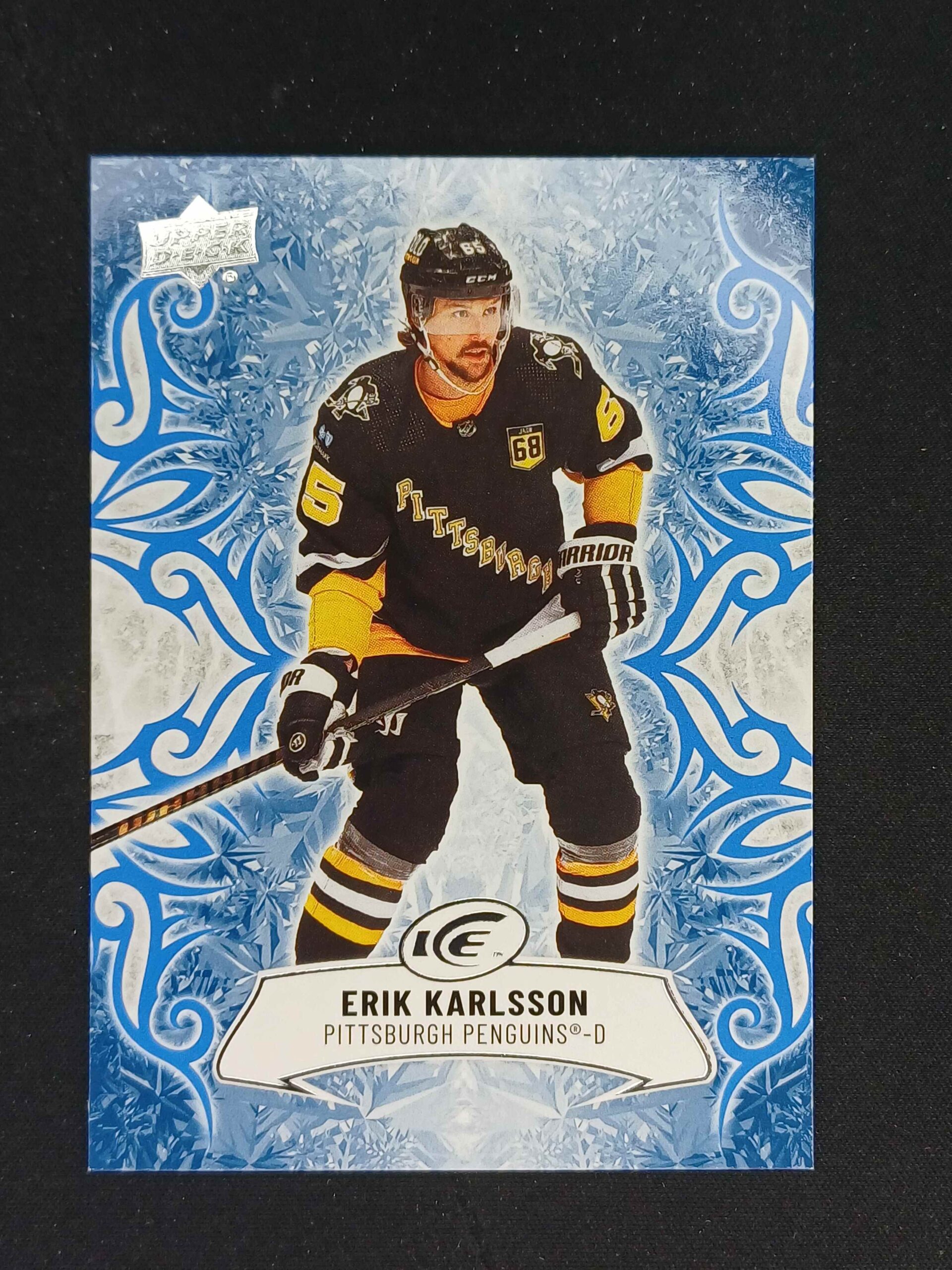 2024/2025 Upper Deck ICE Base 80 Erik Karlsson