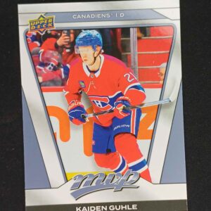 2025/2026 Upper Deck MVP Base 3 Kaiden Guhle